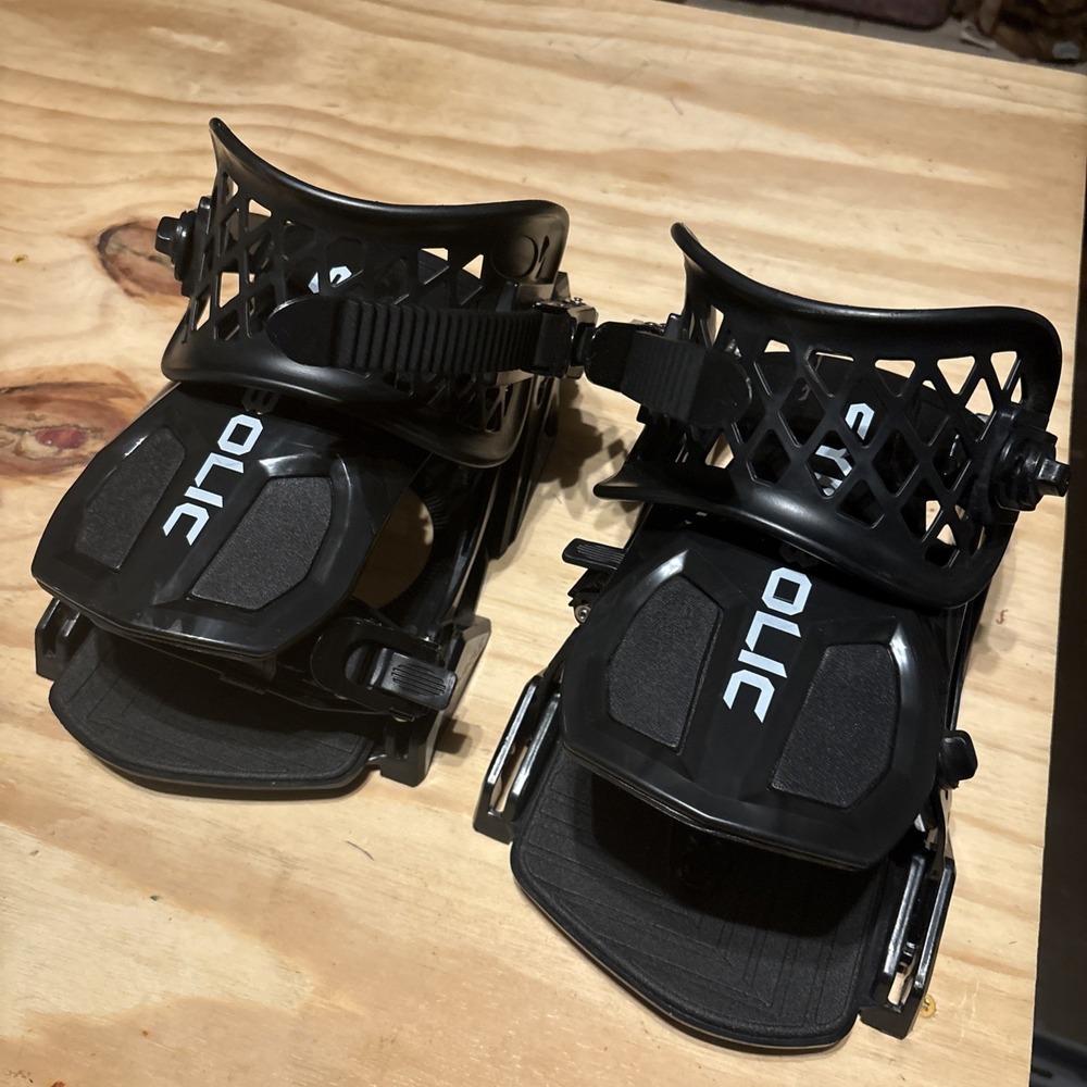 Symbolic Snowboard Bindings  Size L Black New Without Box